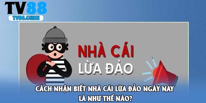Cách nhận biết nhà cái lừa đảo ngày nay là như thế nào?