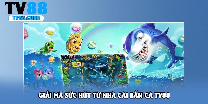 Giải mã sức hút từ nhà cái bắn cá TV88